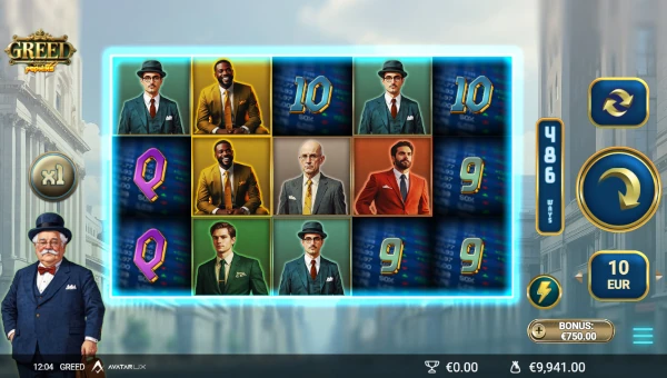 Greed gameplay screenshot