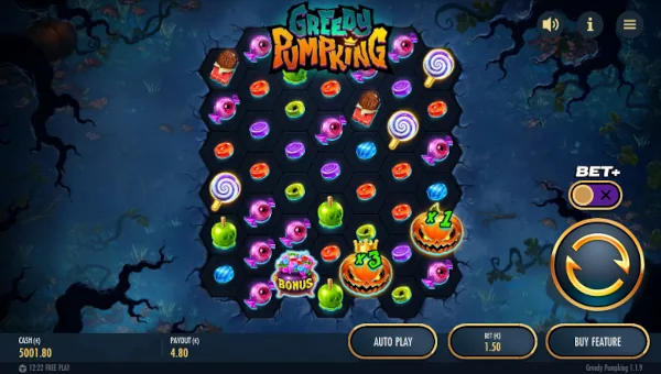 Greedy Pumpking gameplay screenshot