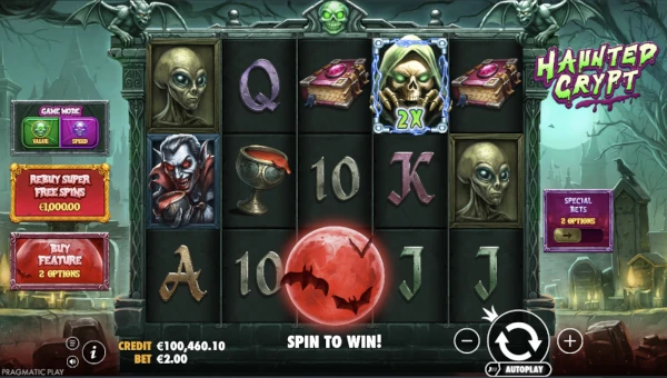 Haunted Crypt gameplay screenshot