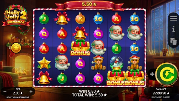 Holly Jolly Bonanza 2 gameplay screenshot