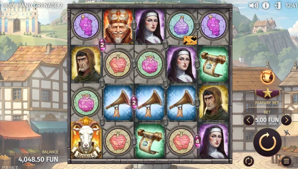 Holy Hand Grenade 2 gameplay screenshot