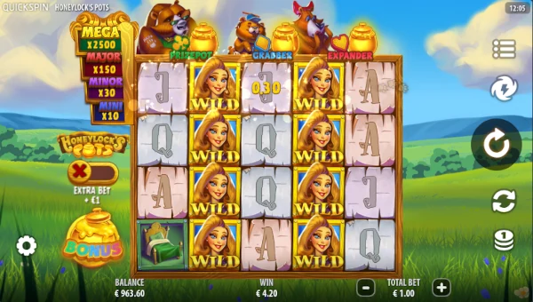 Honeylocks Pots gameplay screenshot