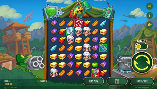 Hot Potato Battleground gameplay screenshot