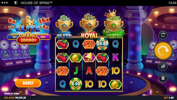 House of Spins gameplay screenshot