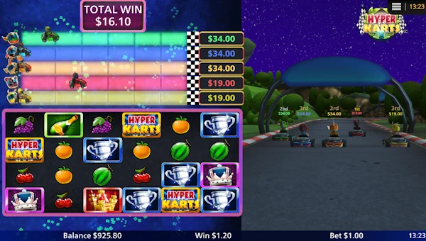 Hyper Karts bonus features