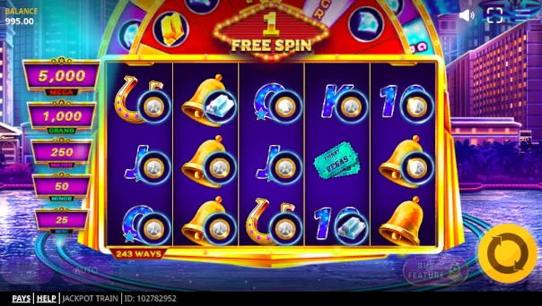 Jackpot Train bonus features
