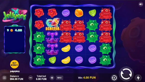 Jellyens X gameplay screenshot