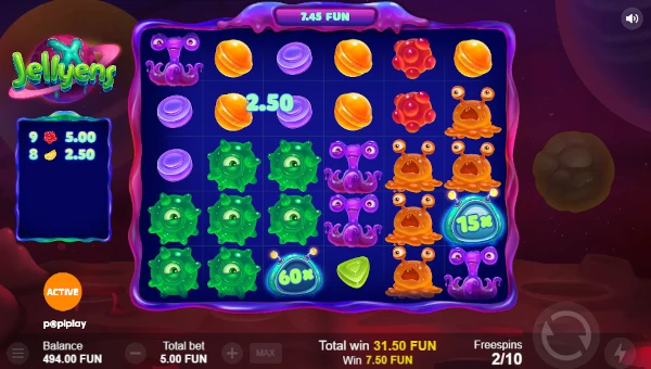 Jellyens X bonus features