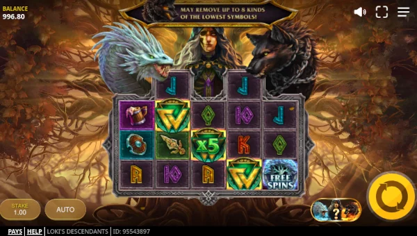Lokis Descendants gameplay screenshot