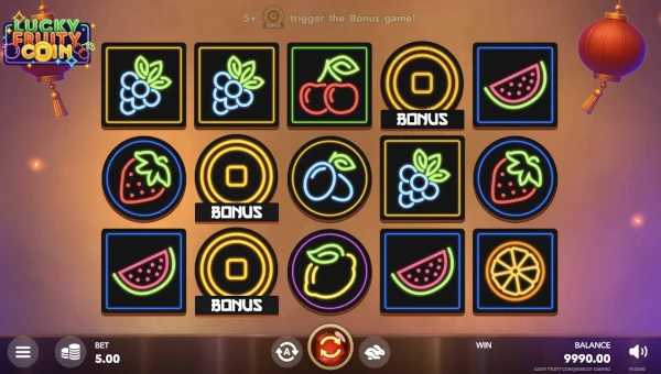 Lucky Fruity Coin gameplay screenshot