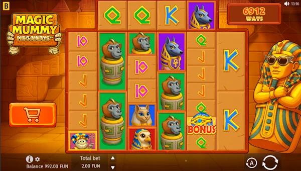 Magic Mummy Megaways gameplay screenshot
