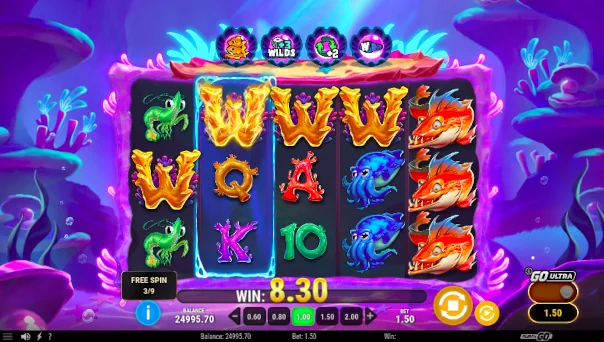 Manta Mayhem bonus features