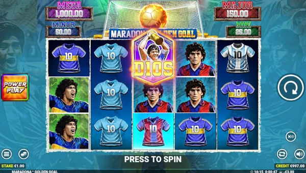 Maradona Golden Goal gameplay screenshot