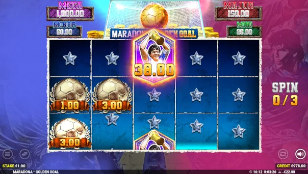 Maradona Golden Goal bonus features