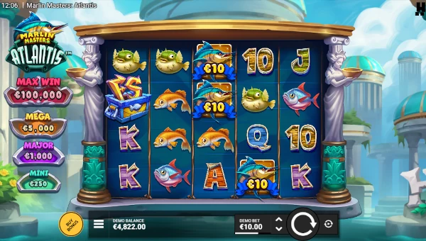 Marlin Masters Atlantis gameplay screenshot