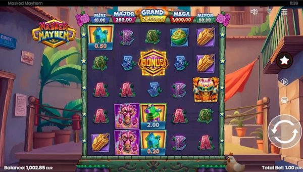 Masked Mayhem gameplay screenshot