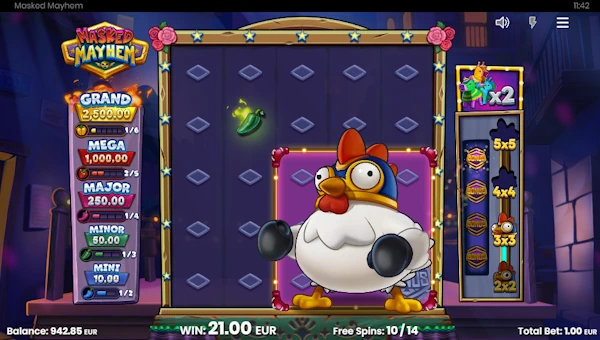 Masked Mayhem bonus features