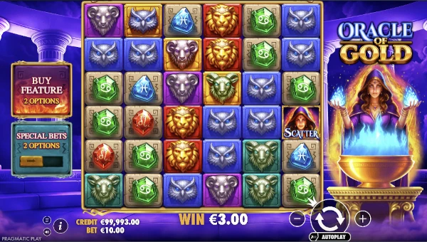 Oracle of Gold gameplay screenshot
