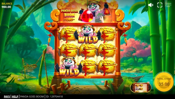 Panda Goes Boom bonus features