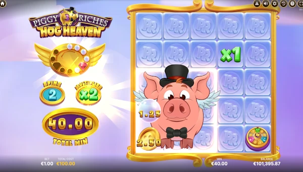 Piggy Riches 3 Hog Heaven bonus features
