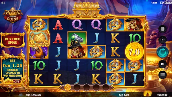 Pirate Multi Coins gameplay screenshot