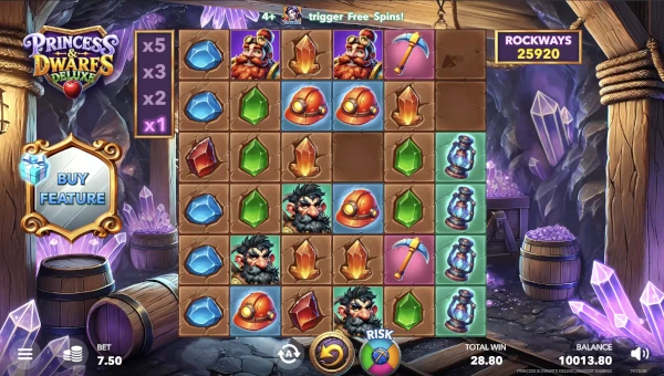 Princess and Dwarfs Deluxe gameplay screenshot