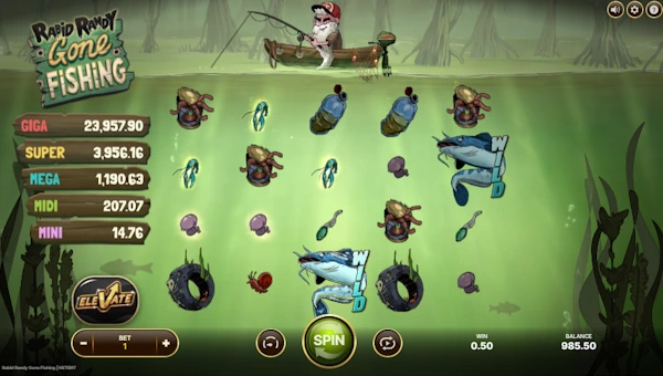 Rabid Randy Gone Fishing gameplay screenshot