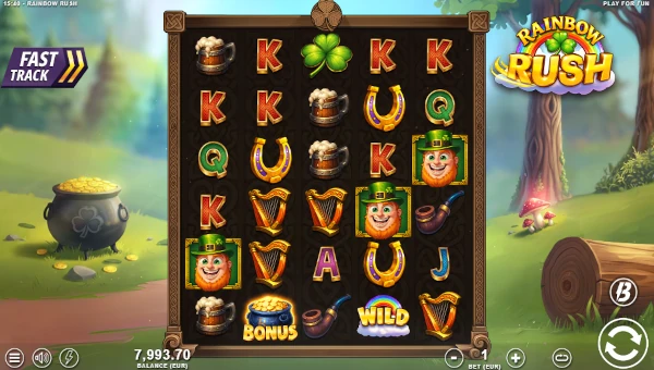 Rainbow Rush gameplay screenshot