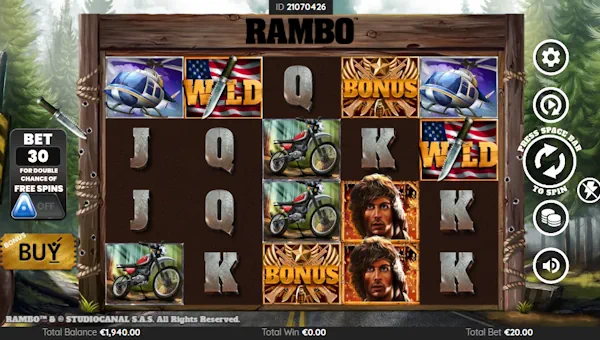 Rambo gameplay screenshot