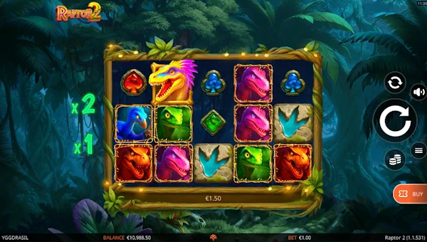 Raptor 2 gameplay screenshot