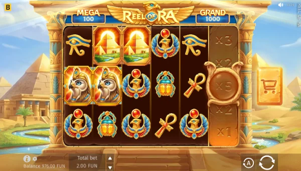 Reel of Ra gameplay screenshot