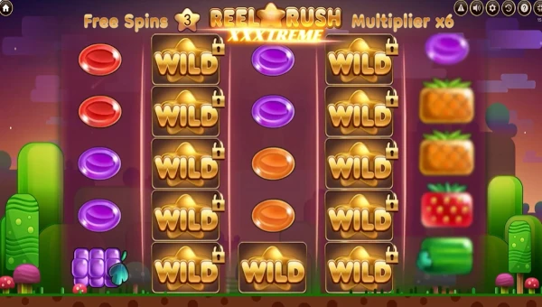 Reel Rush XXXtreme bonus features