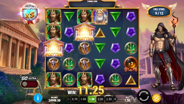 Rise of Olympus 1000 bonus features