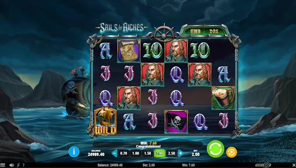 Sails of Riches gameplay screenshot