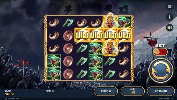 Second Thunder gameplay screenshot