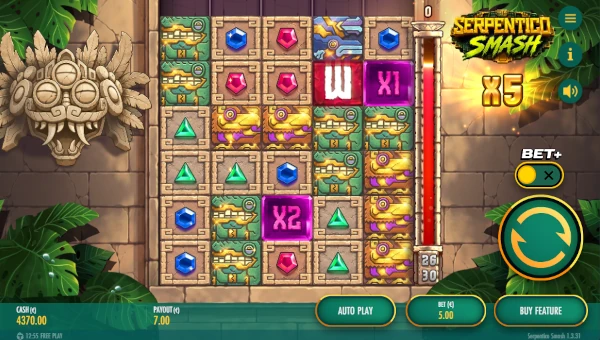 Serpentico Smash gameplay screenshot
