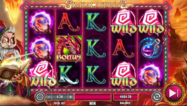 Simsalaspinn 2 gameplay screenshot