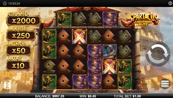 Spartacus Lightning Blitz gameplay screenshot