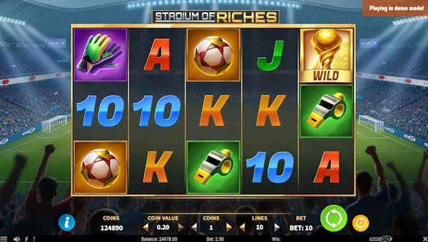 Stadium of Riches gameplay screenshot