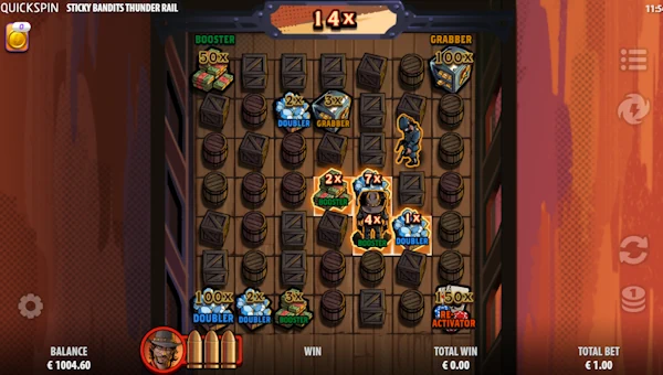 Sticky Bandits Thunder Rail bonus features