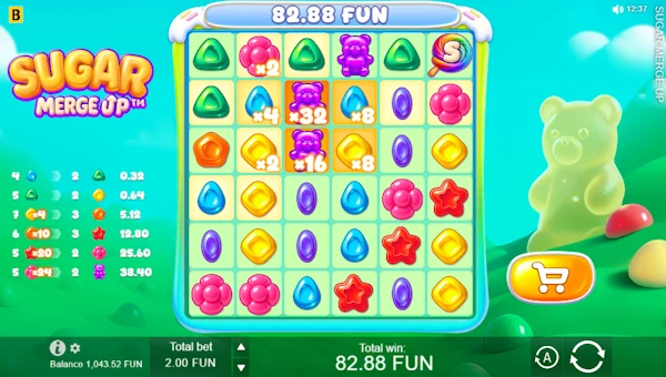 Sugar Merge Up gameplay screenshot