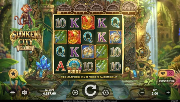 Sunken City Riches gameplay screenshot