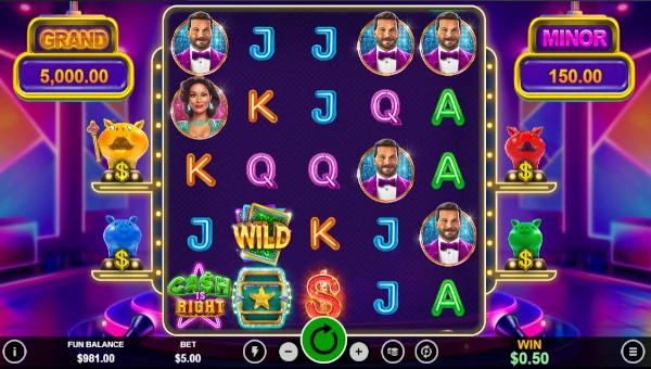 The Cash is Right gameplay screenshot