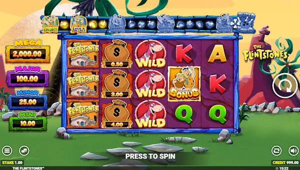 The Flintstones gameplay screenshot