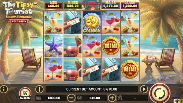 The Tipsy Tourist Beach Bonanza gameplay screenshot