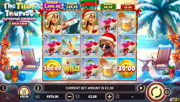 The Tipsy Tourist Christmas Vacation gameplay screenshot