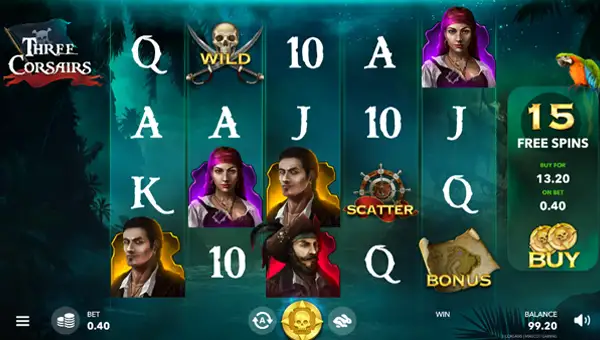 Three Corsairs gameplay screenshot