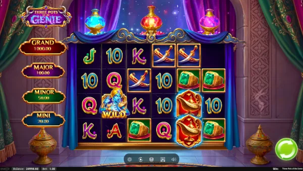 Three Pots of The Genie gameplay screenshot