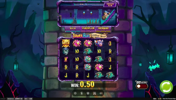 Tower Run Treasure Steps gameplay screenshot