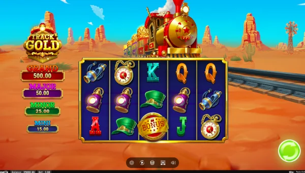 Track N Gold gameplay screenshot